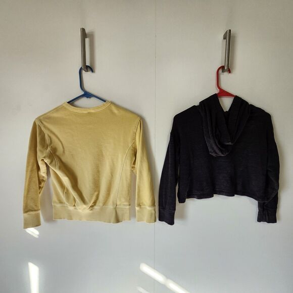 Old Navy Girls Clothing Lot Sz 6 7 8 Fall Winter Tops Hoodie Dress Crop Bundle - Picture 6 of 16